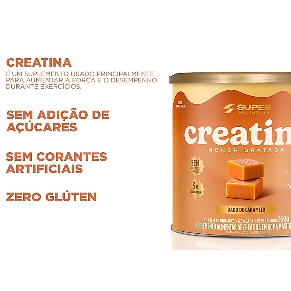 Creatina doce de leite