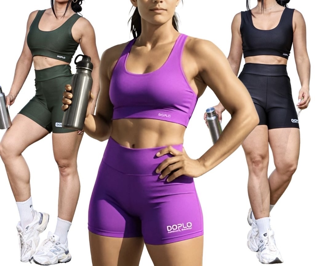 Kit 3 conjuntos fitness