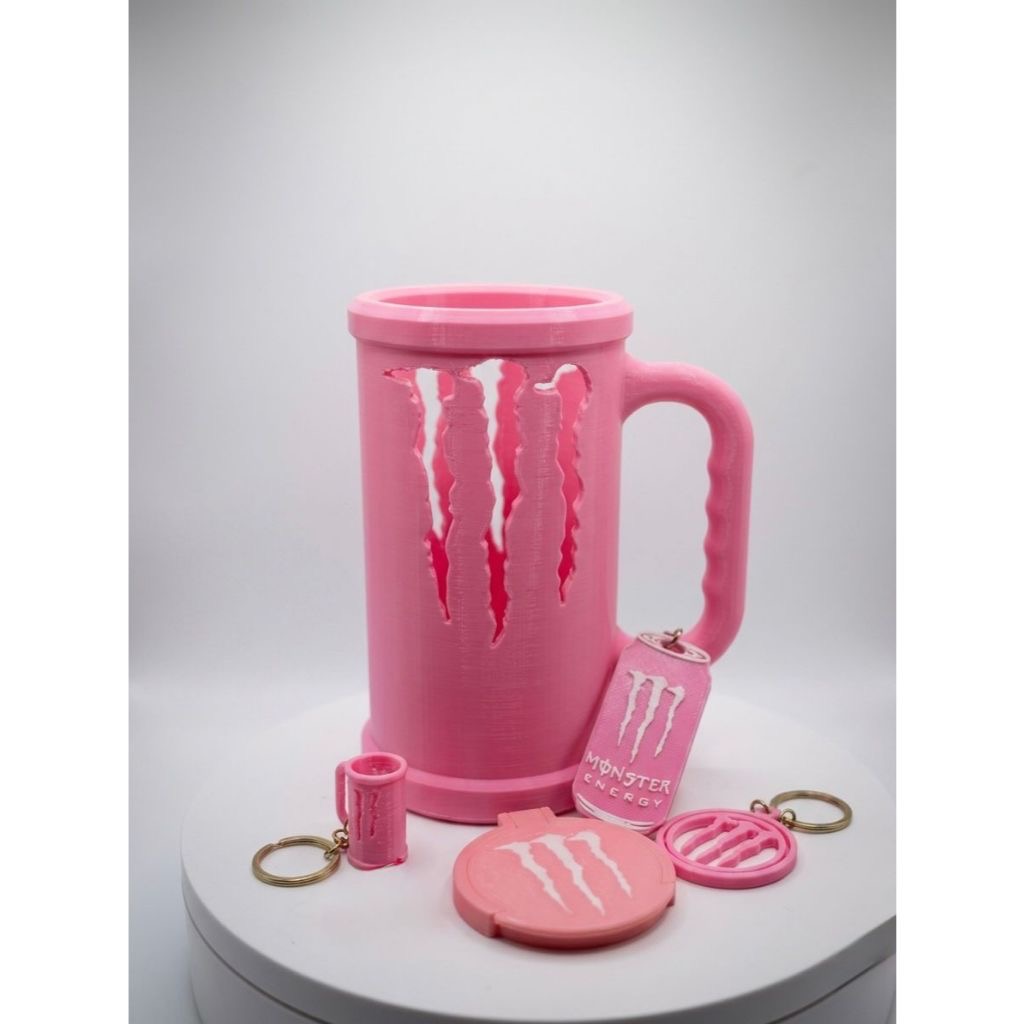 Porta lata Monster 3D
