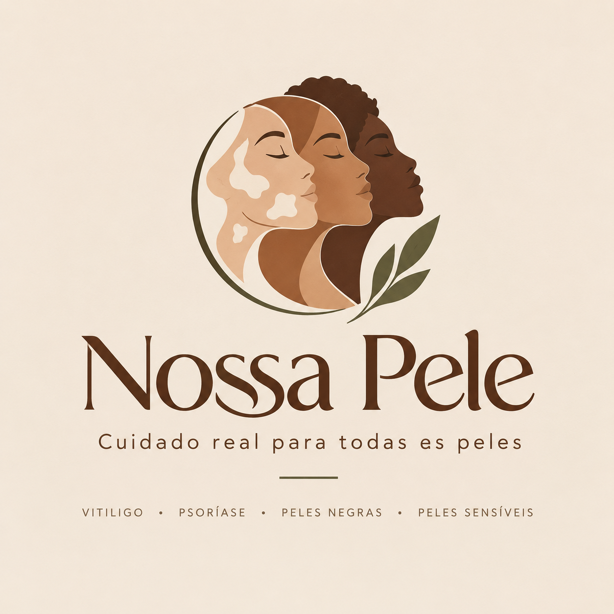 Logo de Nossa Pele